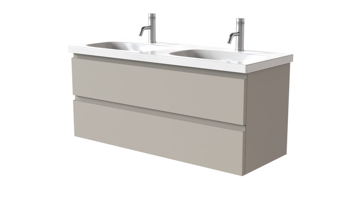 Alvea JPull 1200 mm 2 Drawer (Double Basin)