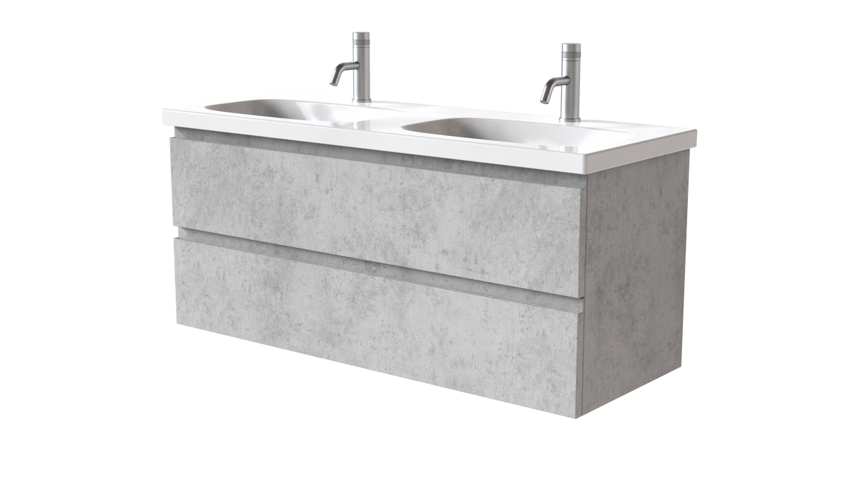 Alvea JPull 1200 mm 2 Drawer (Double Basin)