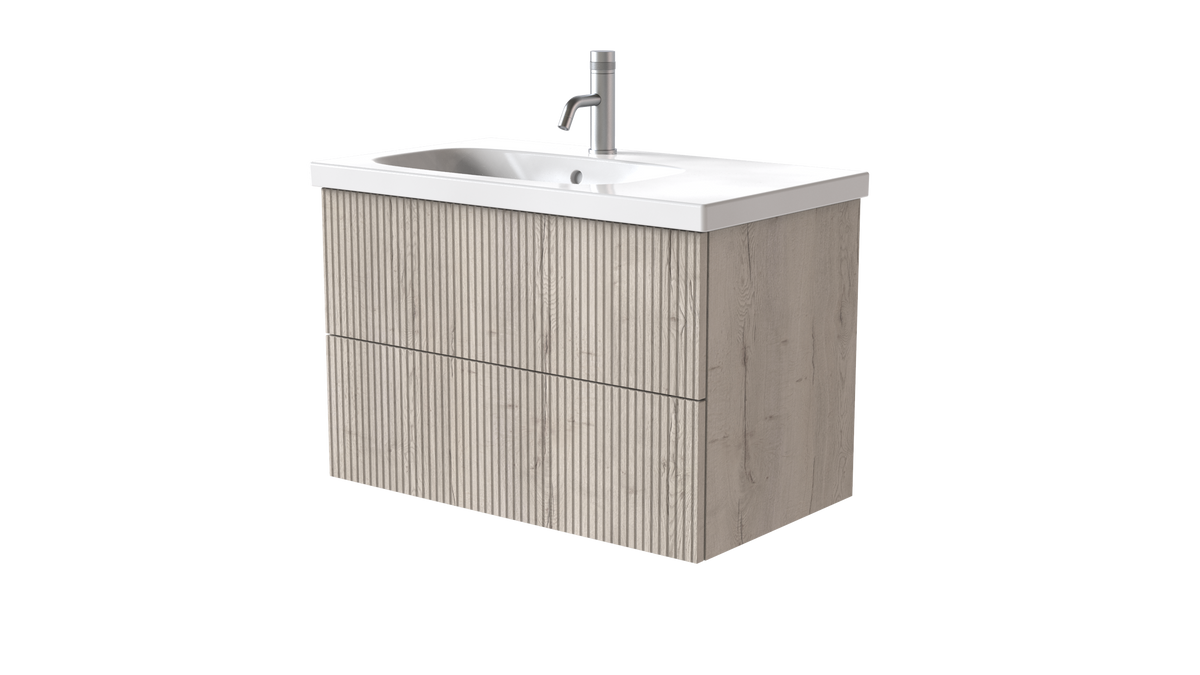 Alvea Rib 2.0 800 mm 2 Drawer (LH)