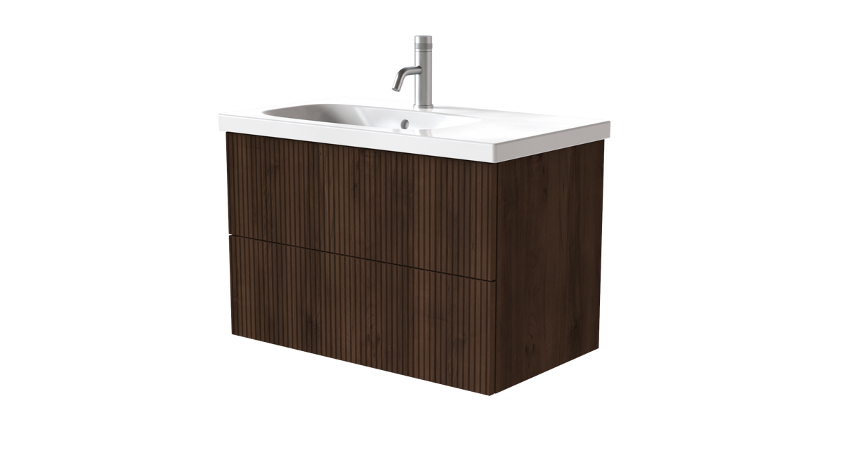 Alvea Rib 2.0 800 mm 2 Drawer (LH)