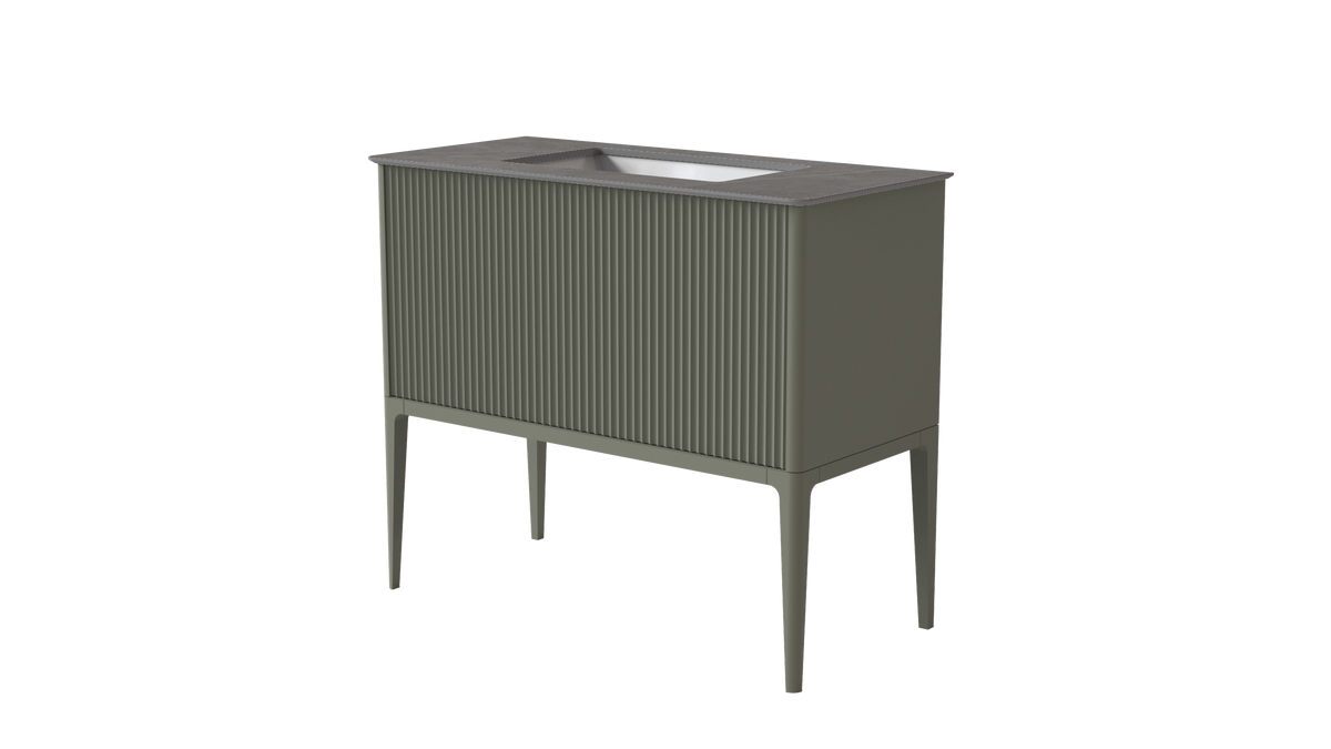 Valentina Flute Colour 1000mm 1 Drawer