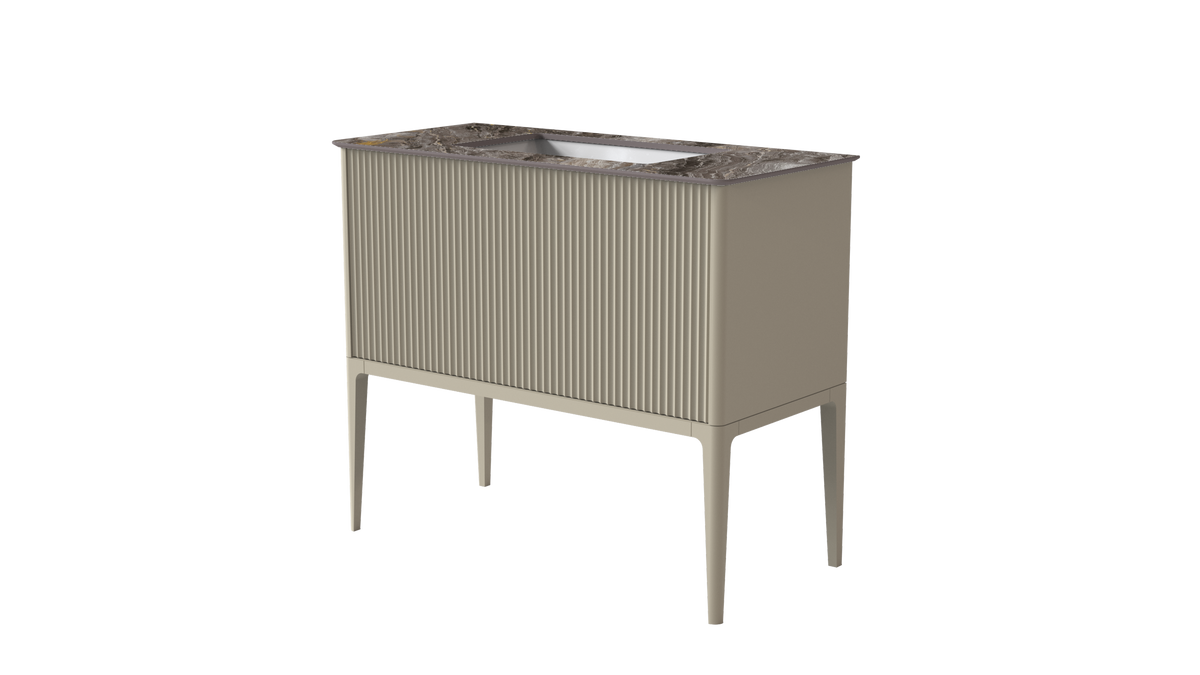 Valentina Flute Colour 1000mm 1 Drawer