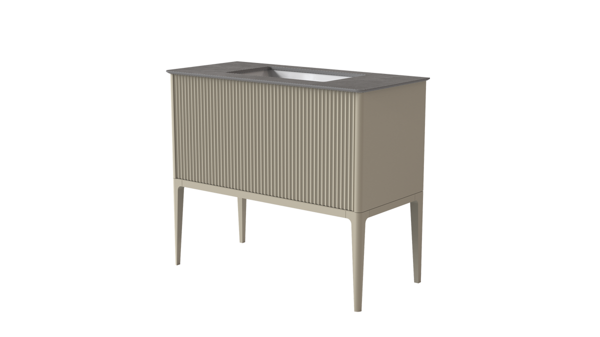 Valentina Flute Colour 1000mm 1 Drawer