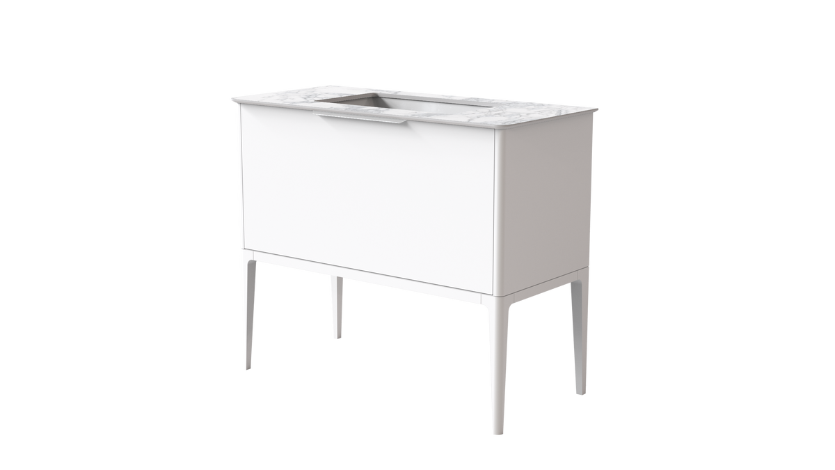 Valentina Smooth 1000mm 1 Drawer