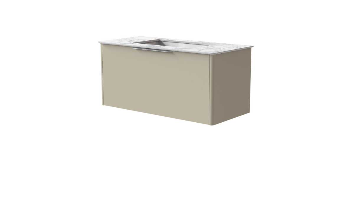 Valentina Smooth 1000mm 1 Drawer