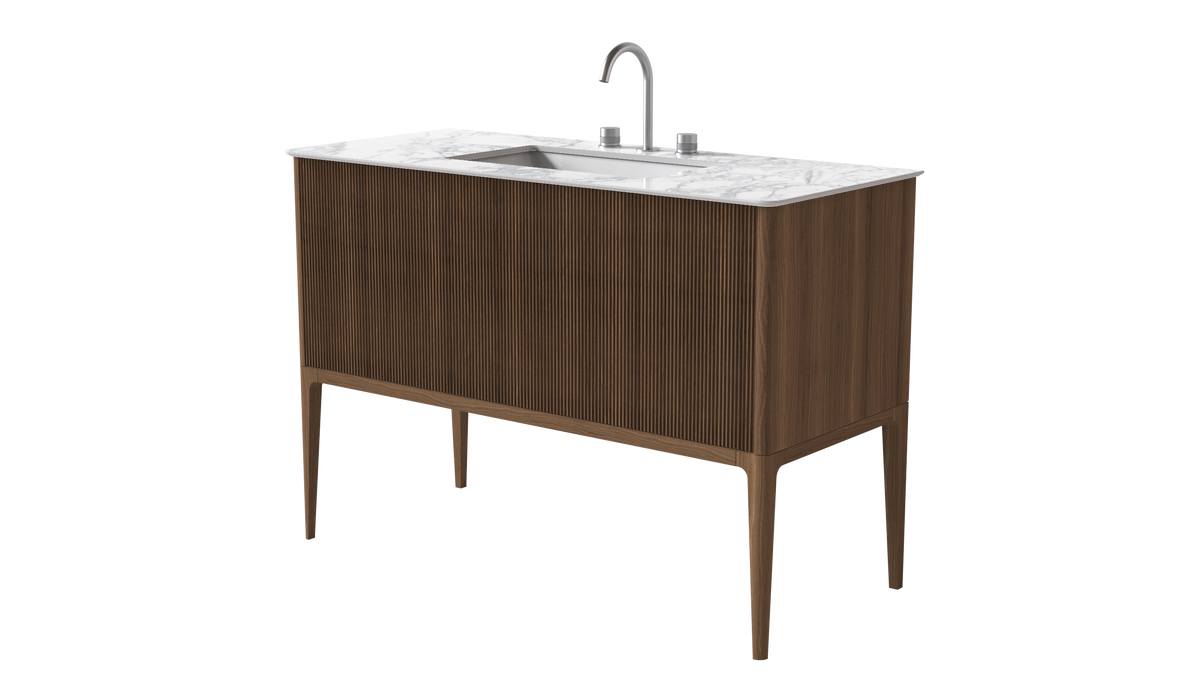 Valentina Rib 1200mm 1 Drawer