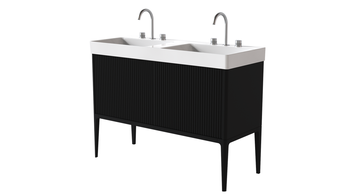 Elice Flute Colour 1200mm 2 Drawer
