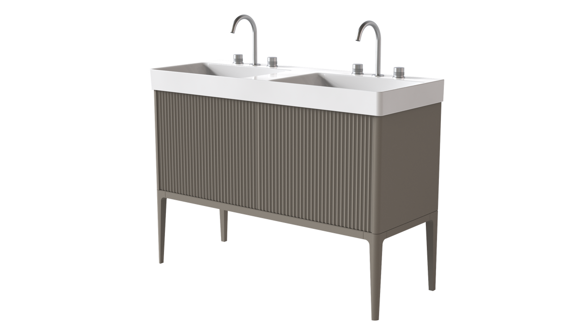 Elice Flute Colour 1200mm 2 Drawer