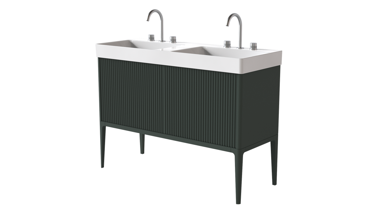 Elice Flute Colour 1200mm 2 Drawer