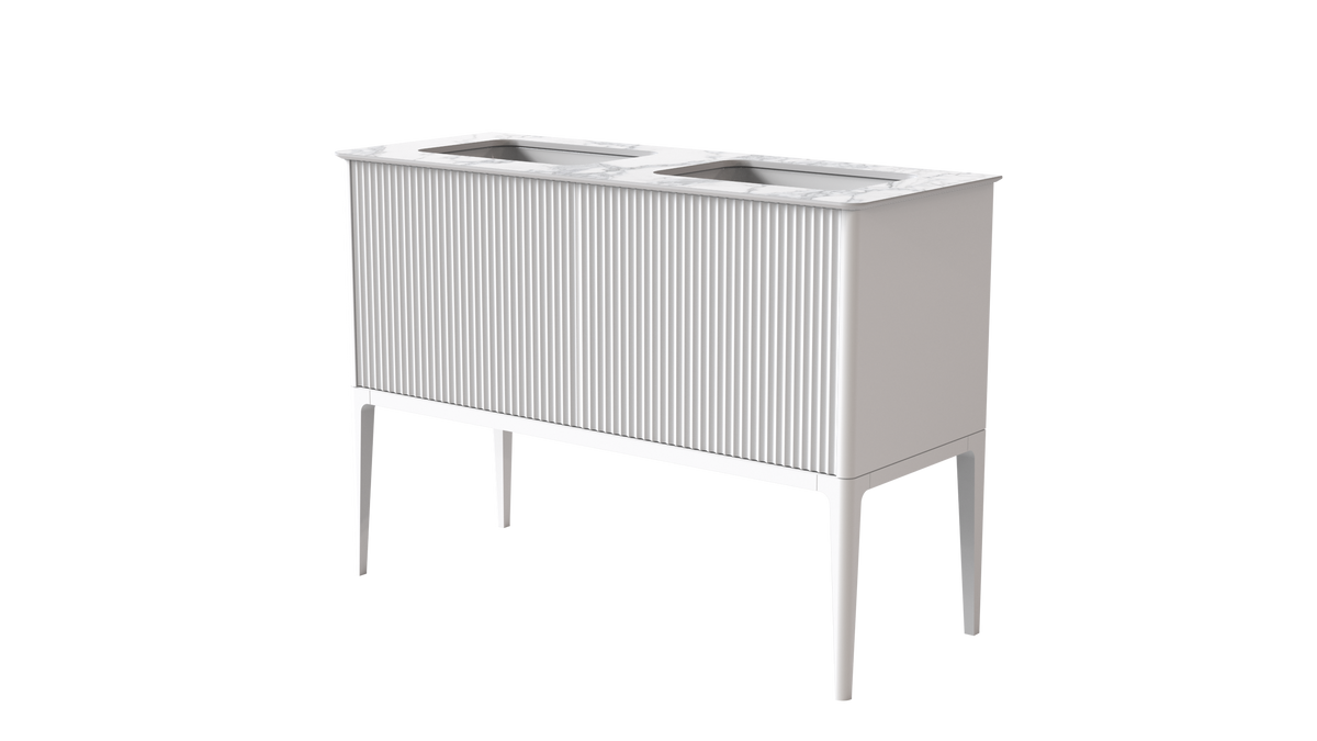 Valentina Flute Colour 1200mm 2 Drawer
