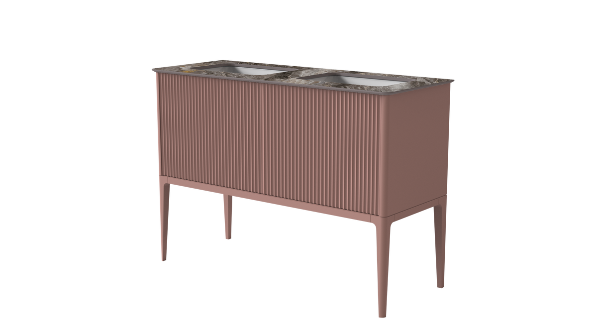 Valentina Flute Colour 1200mm 2 Drawer