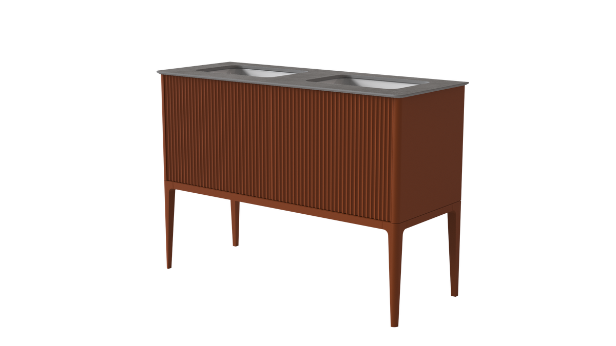 Valentina Flute Colour 1200mm 2 Drawer