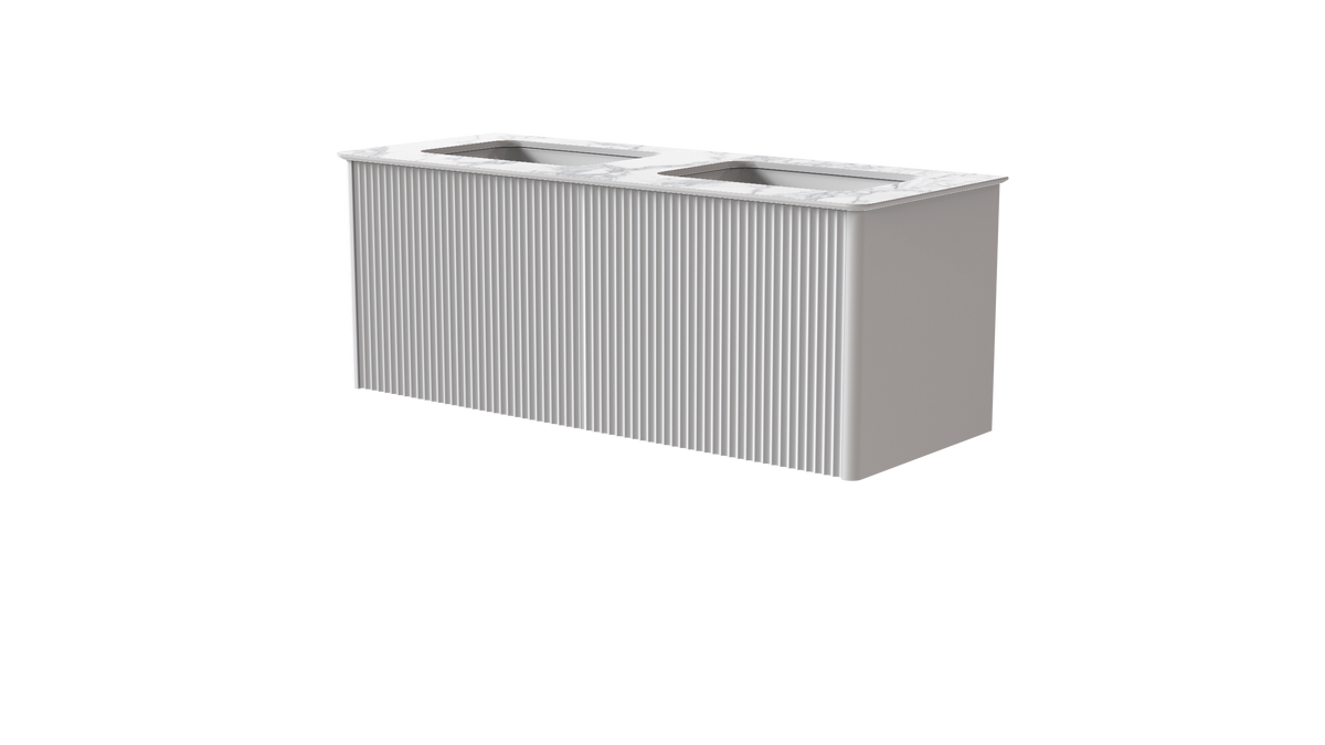 Valentina Flute Colour 1200mm 2 Drawer