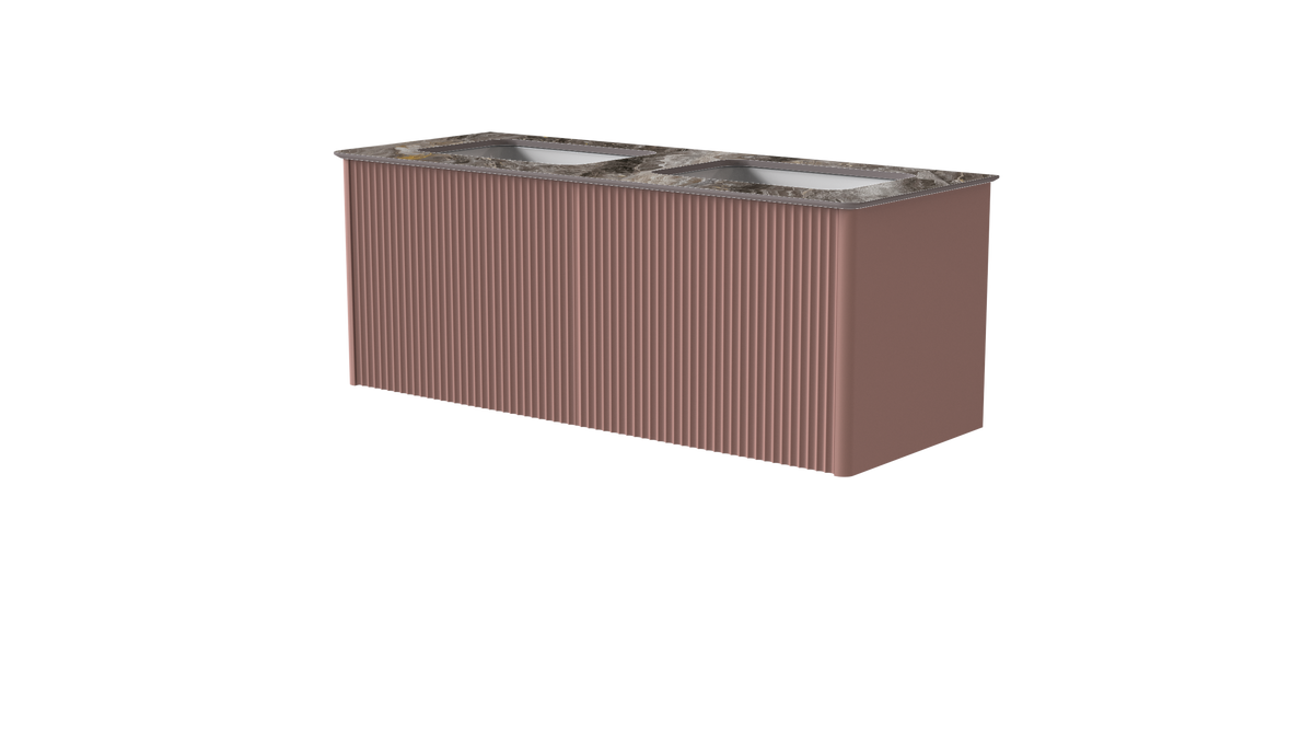 Valentina Flute Colour 1200mm 2 Drawer