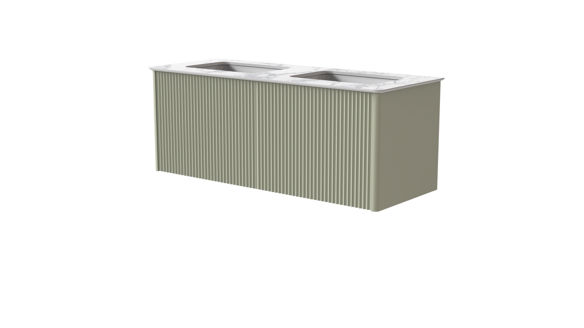 Valentina Flute Colour 1200mm 2 Drawer