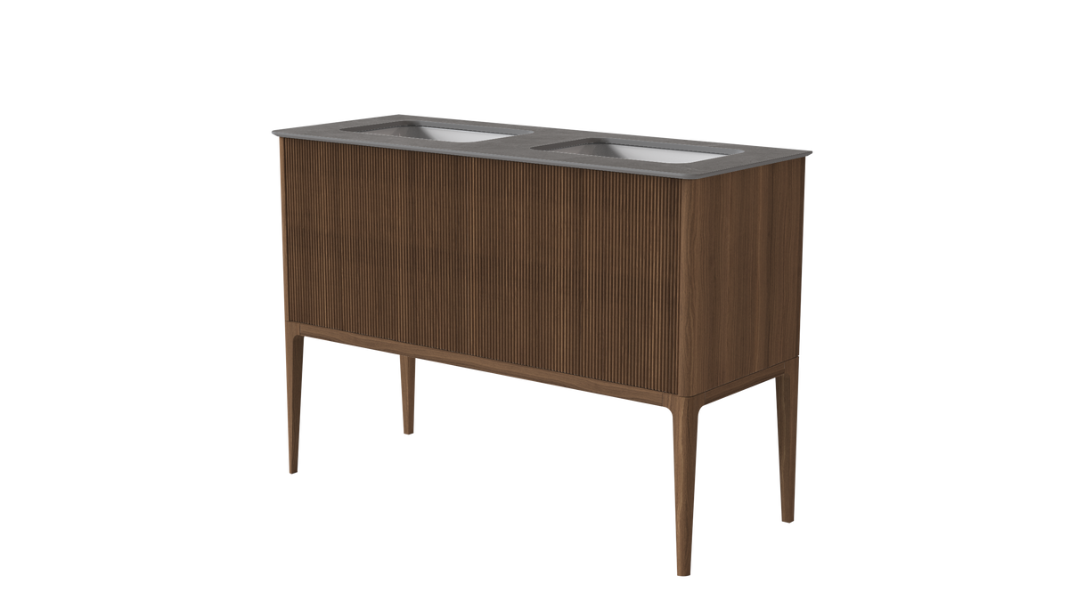Valentina Rib 1200mm 2 Drawer