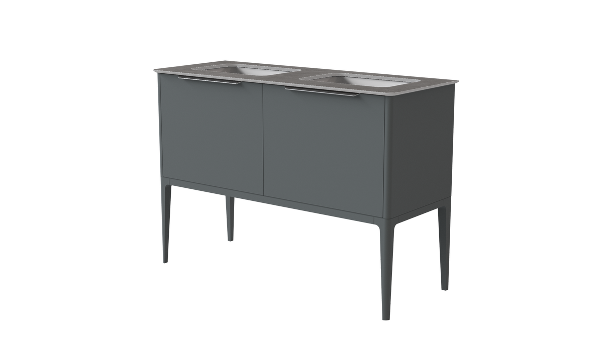 Valentina Smooth 1200mm 2 Drawer