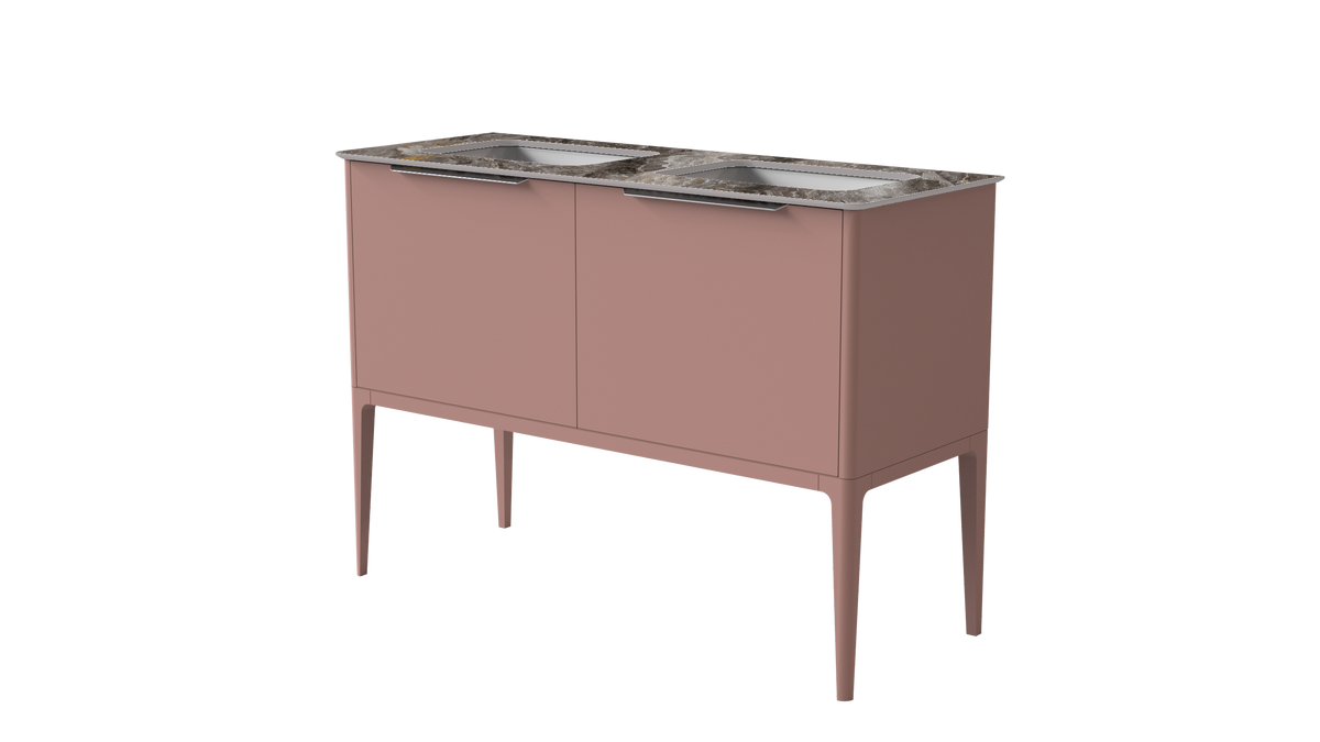 Valentina Smooth 1200mm 2 Drawer