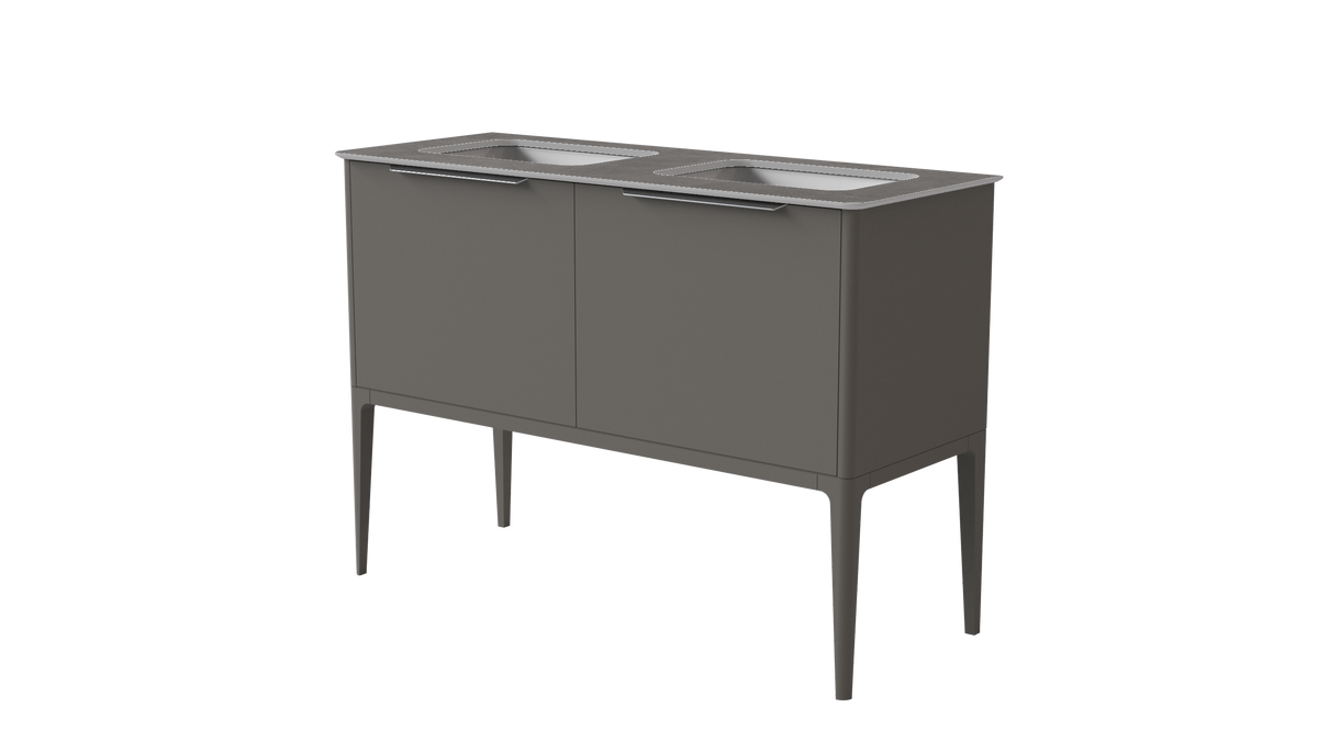 Valentina Smooth 1200mm 2 Drawer