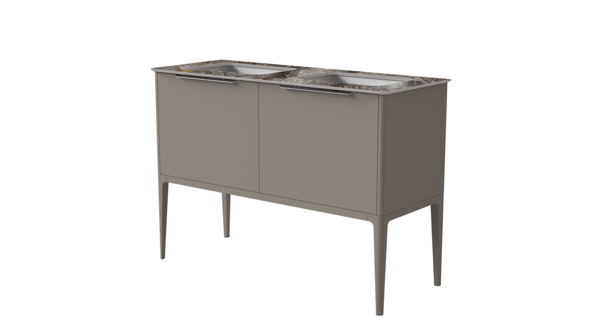 Valentina Smooth 1200mm 2 Drawer