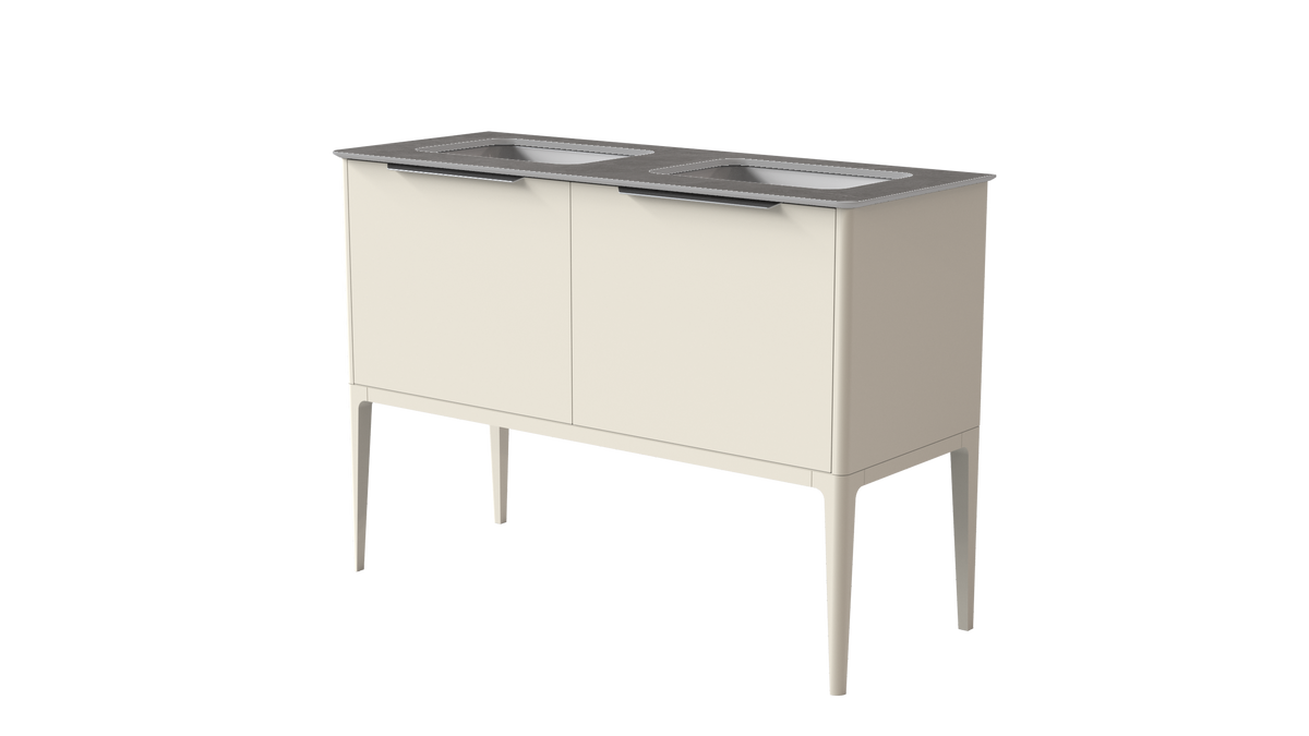 Valentina Smooth 1200mm 2 Drawer