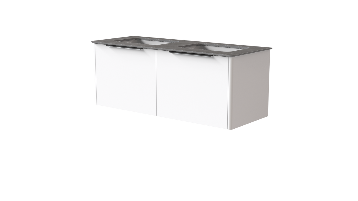 Valentina Smooth 1200mm 2 Drawer