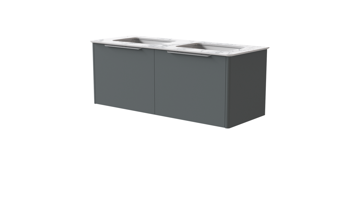 Valentina Smooth 1200mm 2 Drawer