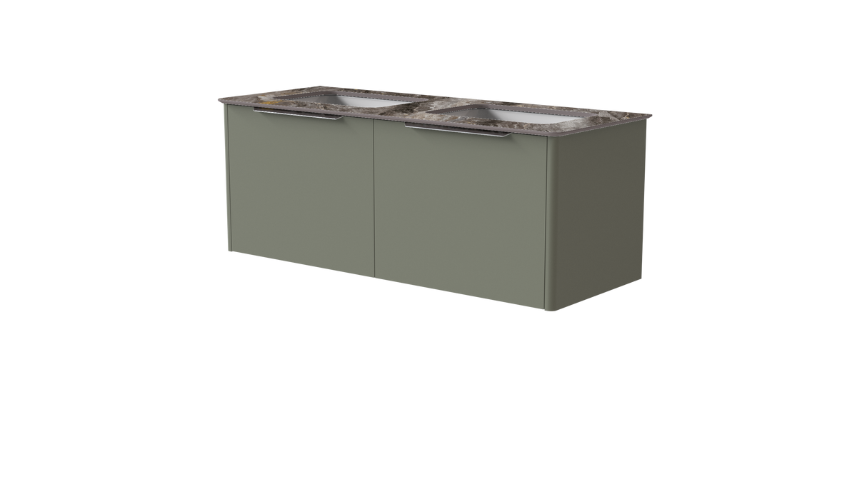 Valentina Smooth 1200mm 2 Drawer