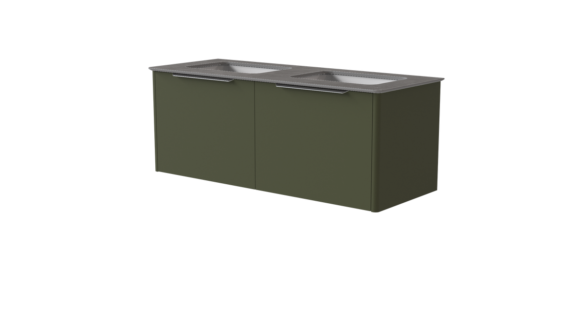 Valentina Smooth 1200mm 2 Drawer