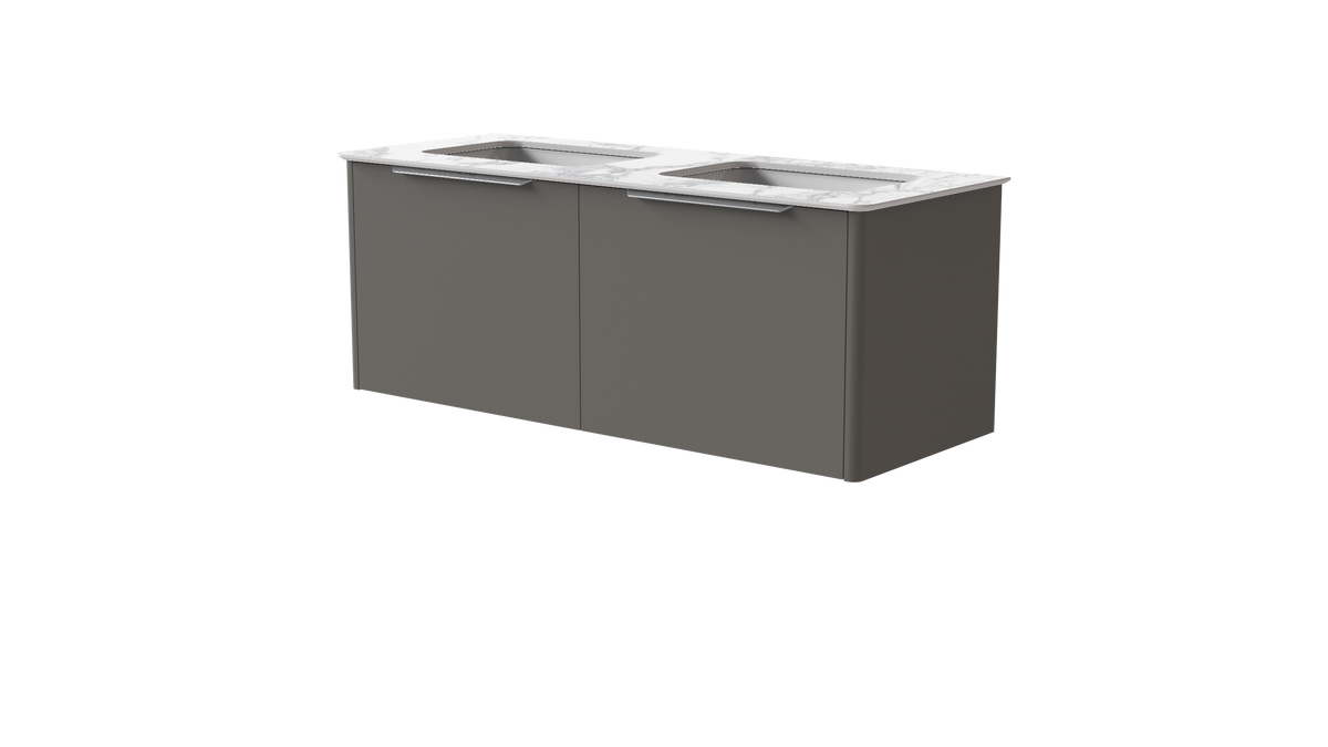 Valentina Smooth 1200mm 2 Drawer