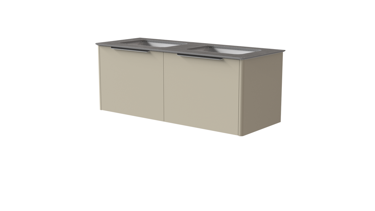Valentina Smooth 1200mm 2 Drawer