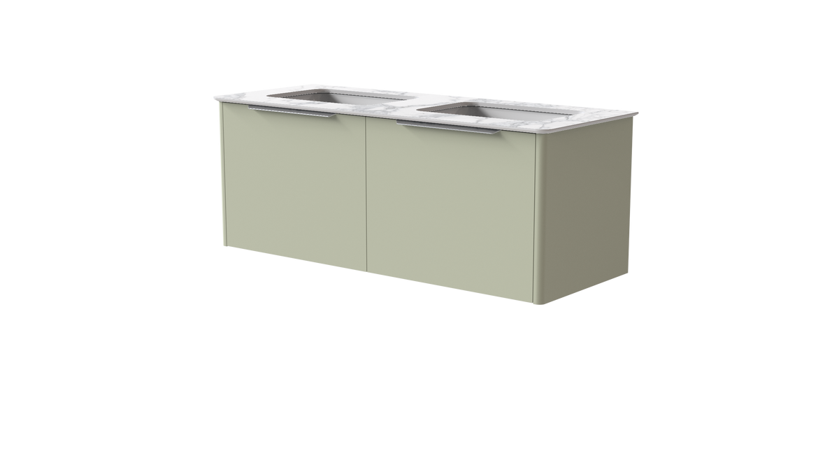 Valentina Smooth 1200mm 2 Drawer
