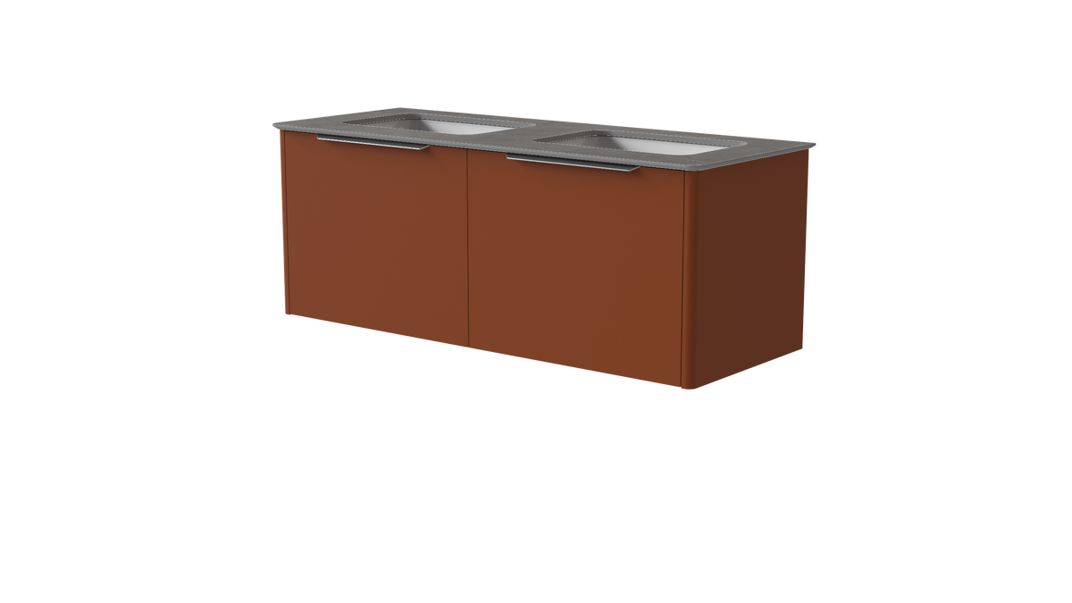 Valentina Smooth 1200mm 2 Drawer
