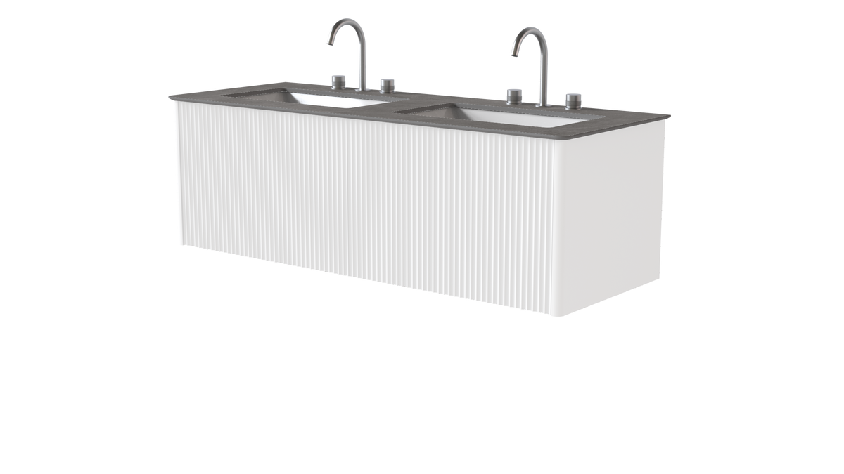 Valentina Flute Colour 1400mm 2 Drawer
