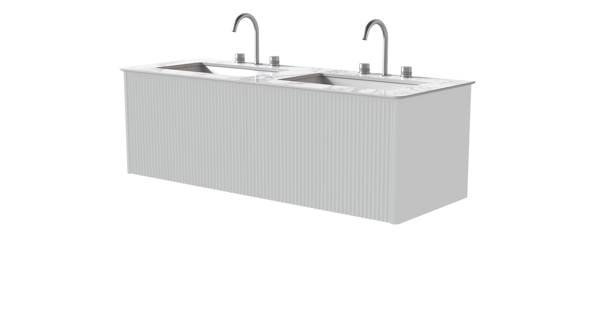 Valentina Flute Colour 1400mm 2 Drawer