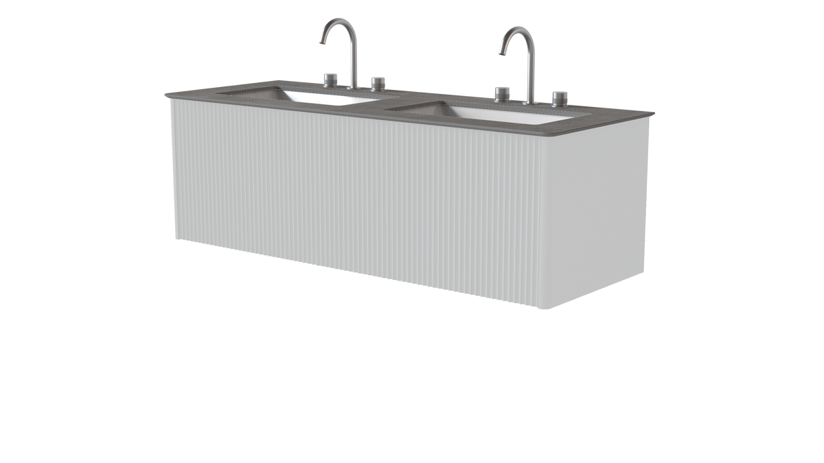 Valentina Flute Colour 1400mm 2 Drawer