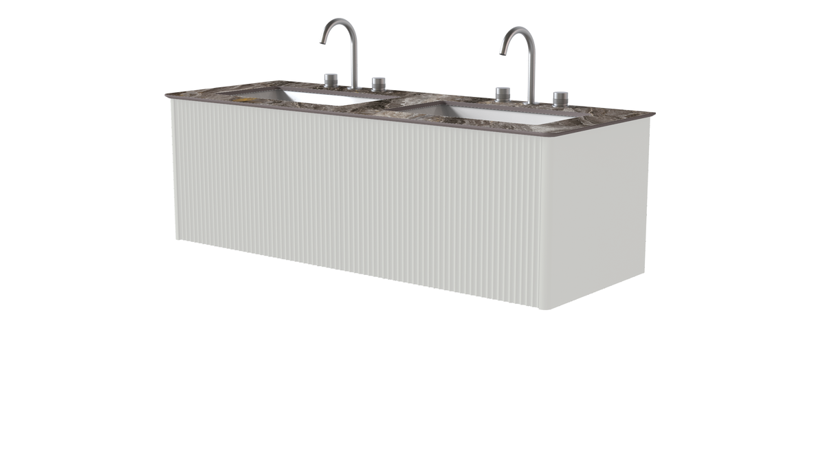 Valentina Flute Colour 1400mm 2 Drawer