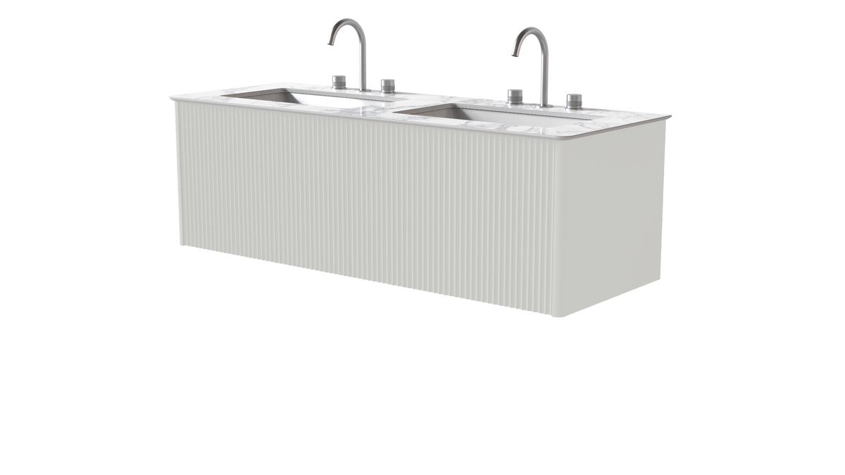 Valentina Flute Colour 1400mm 2 Drawer