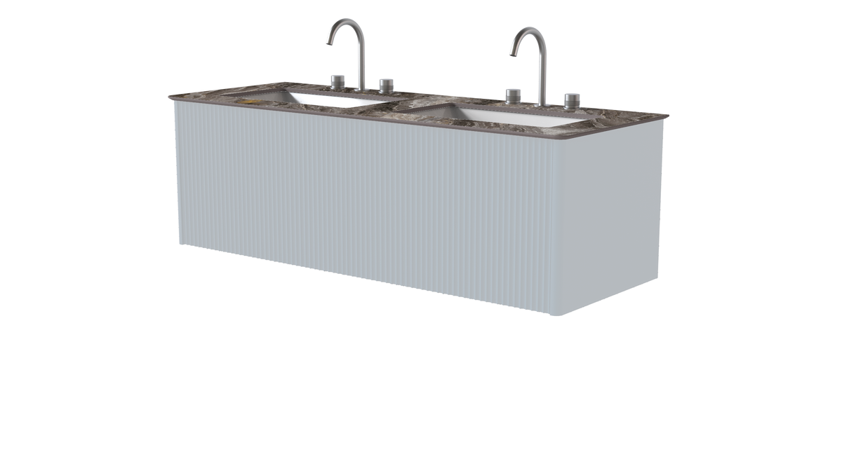 Valentina Flute Colour 1400mm 2 Drawer