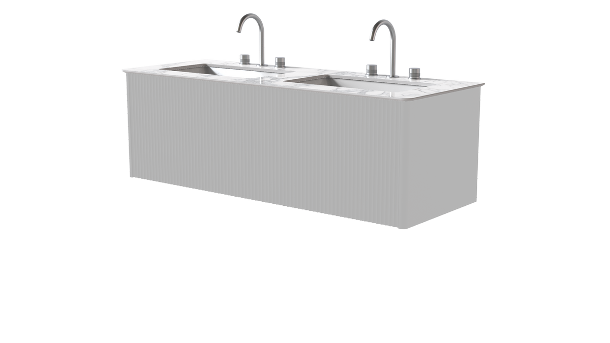 Valentina Flute Colour 1400mm 2 Drawer
