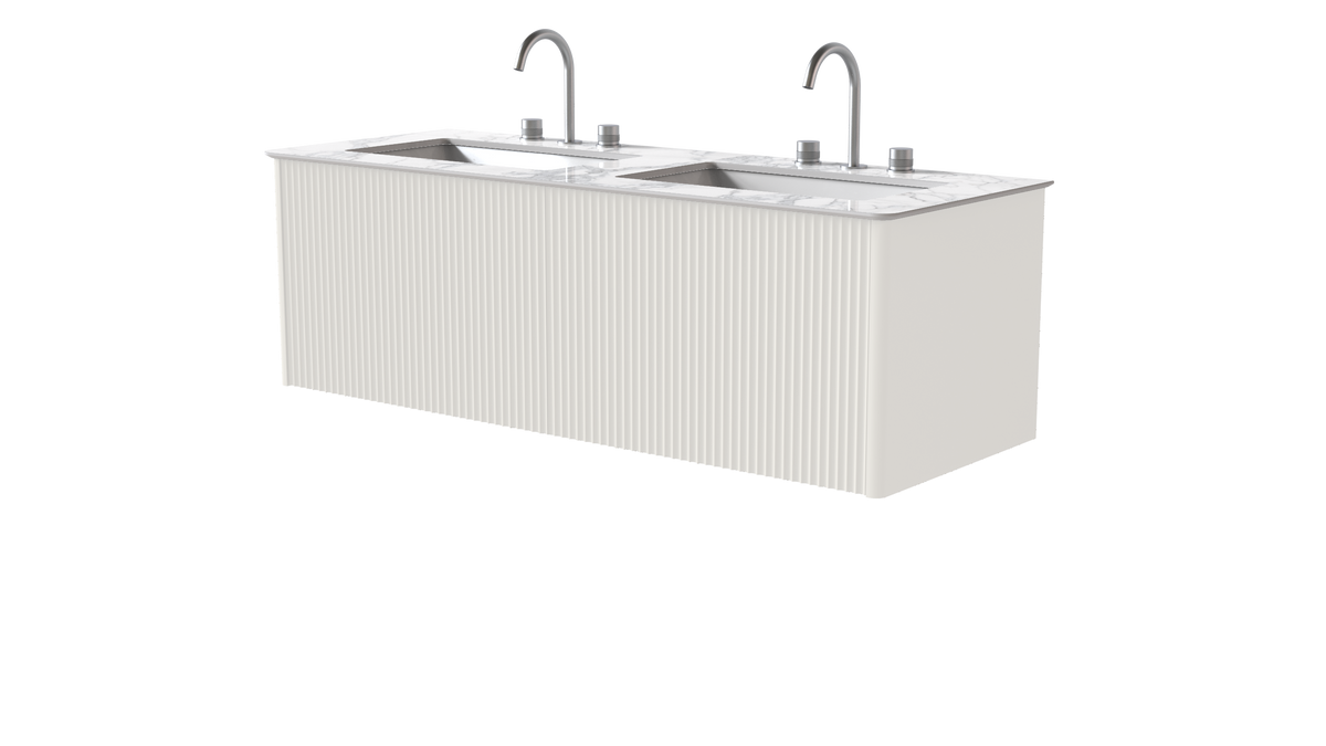 Valentina Flute Colour 1400mm 2 Drawer