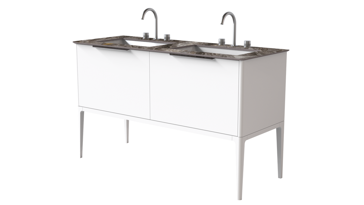 Valentina Smooth 1400mm 2 Drawer