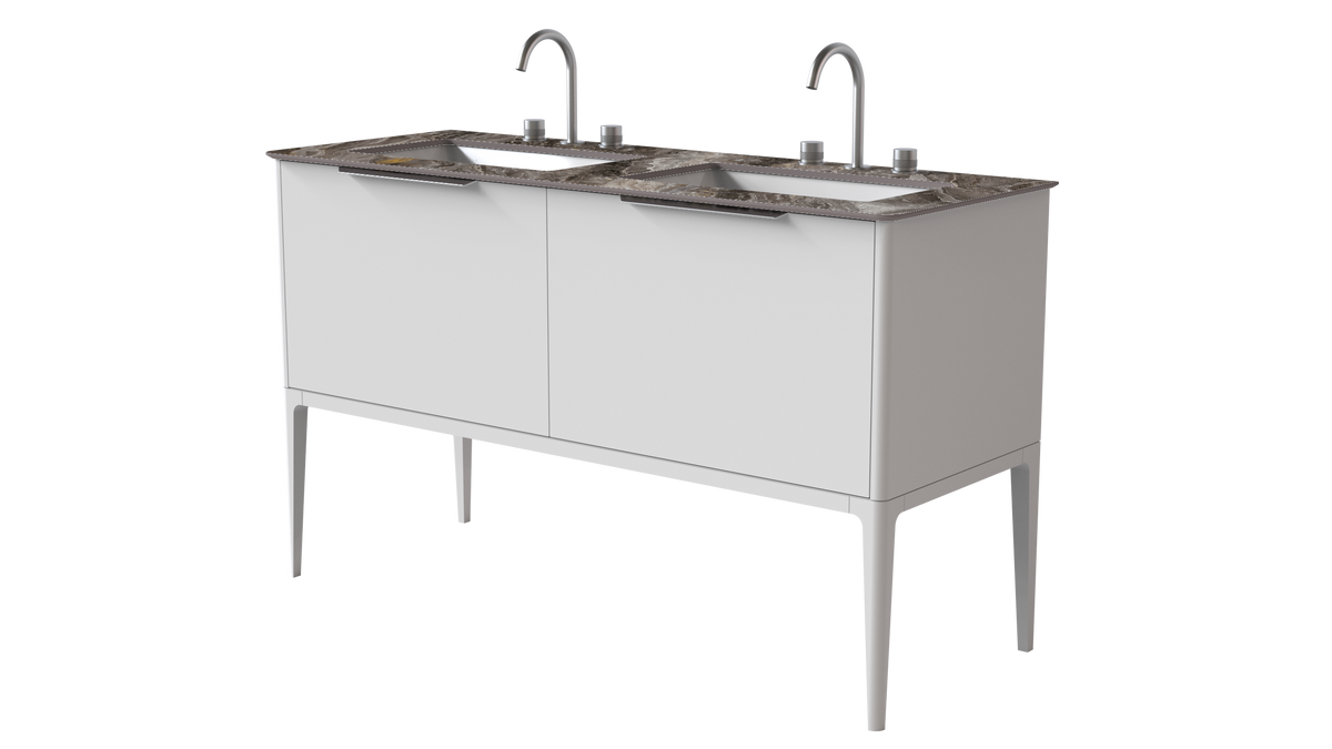 Valentina Smooth 1400mm 2 Drawer