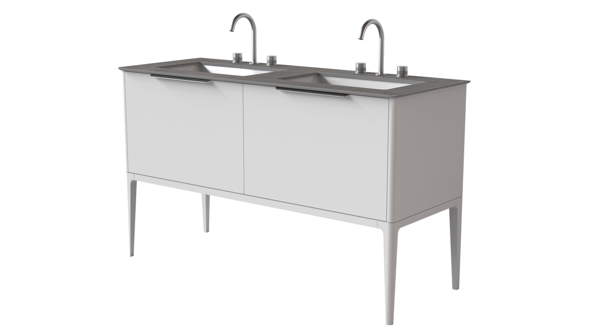 Valentina Smooth 1400mm 2 Drawer