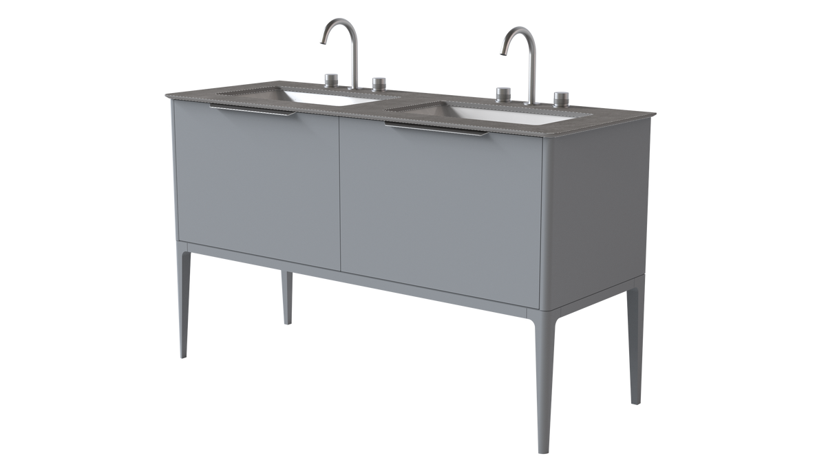 Valentina Smooth 1400mm 2 Drawer