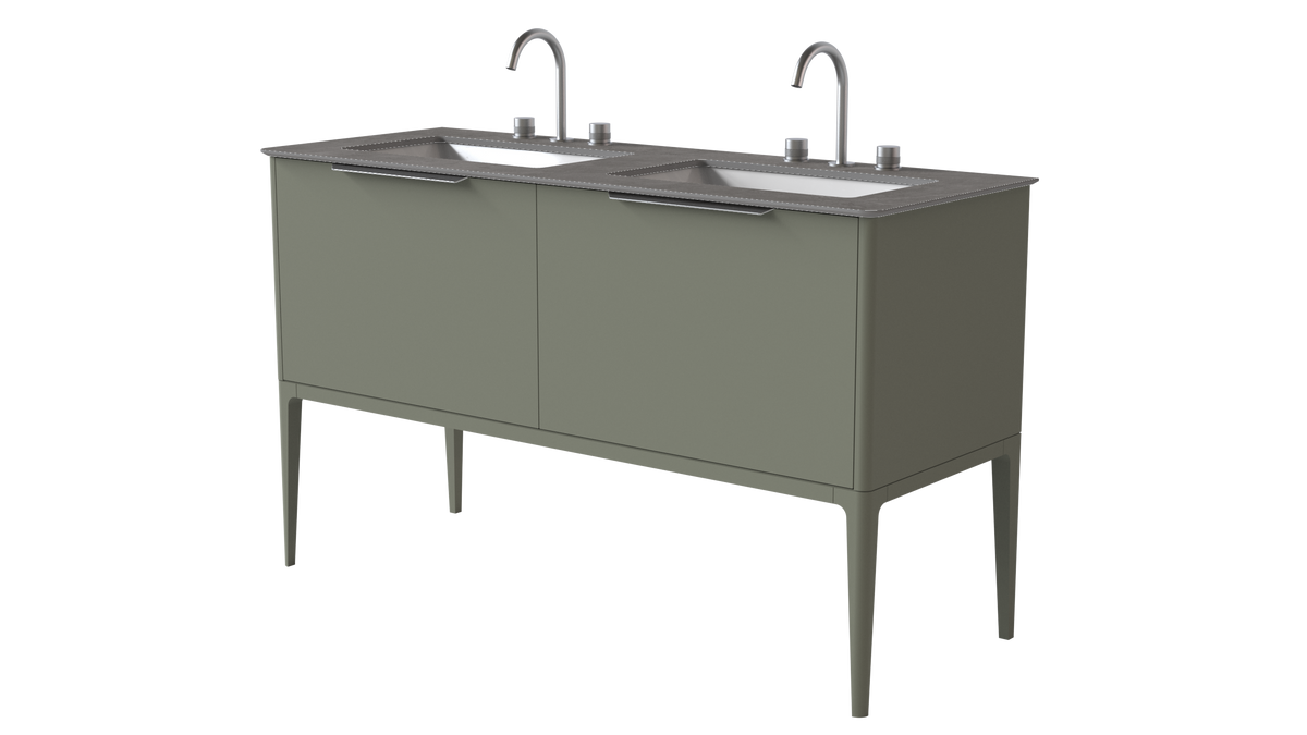 Valentina Smooth 1400mm 2 Drawer