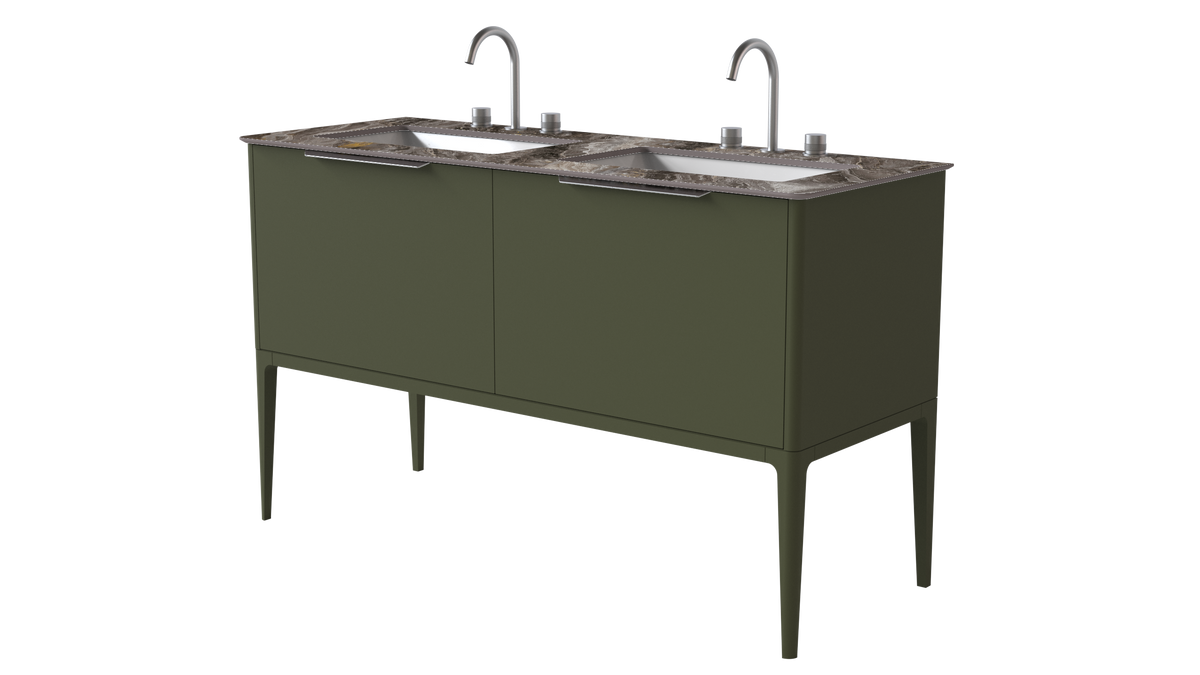 Valentina Smooth 1400mm 2 Drawer