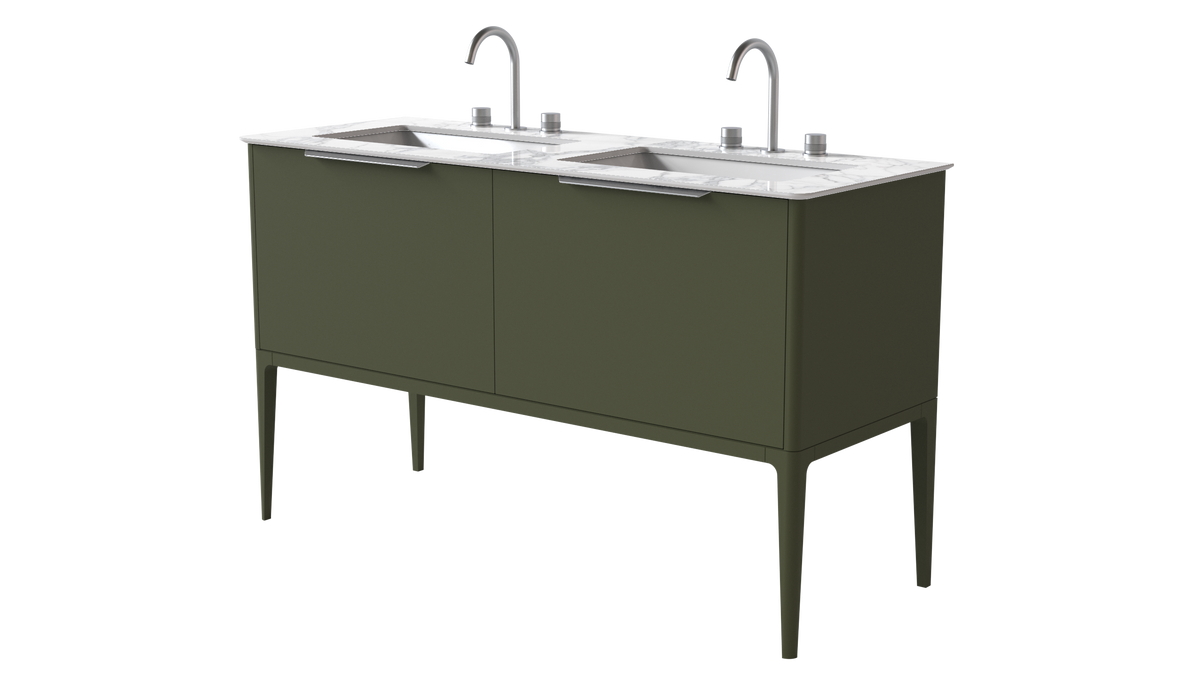 Valentina Smooth 1400mm 2 Drawer