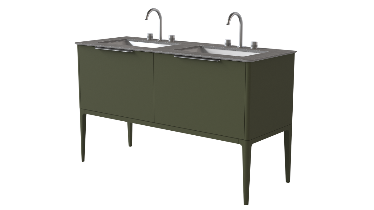 Valentina Smooth 1400mm 2 Drawer