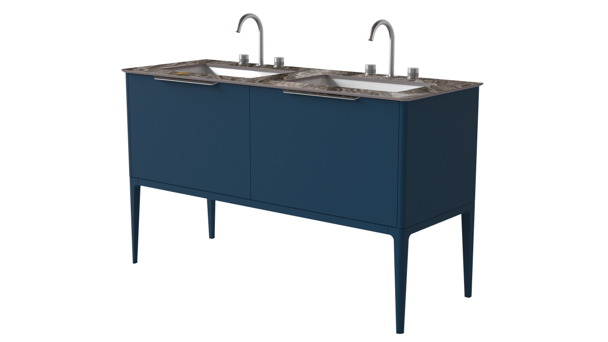 Valentina Smooth 1400mm 2 Drawer